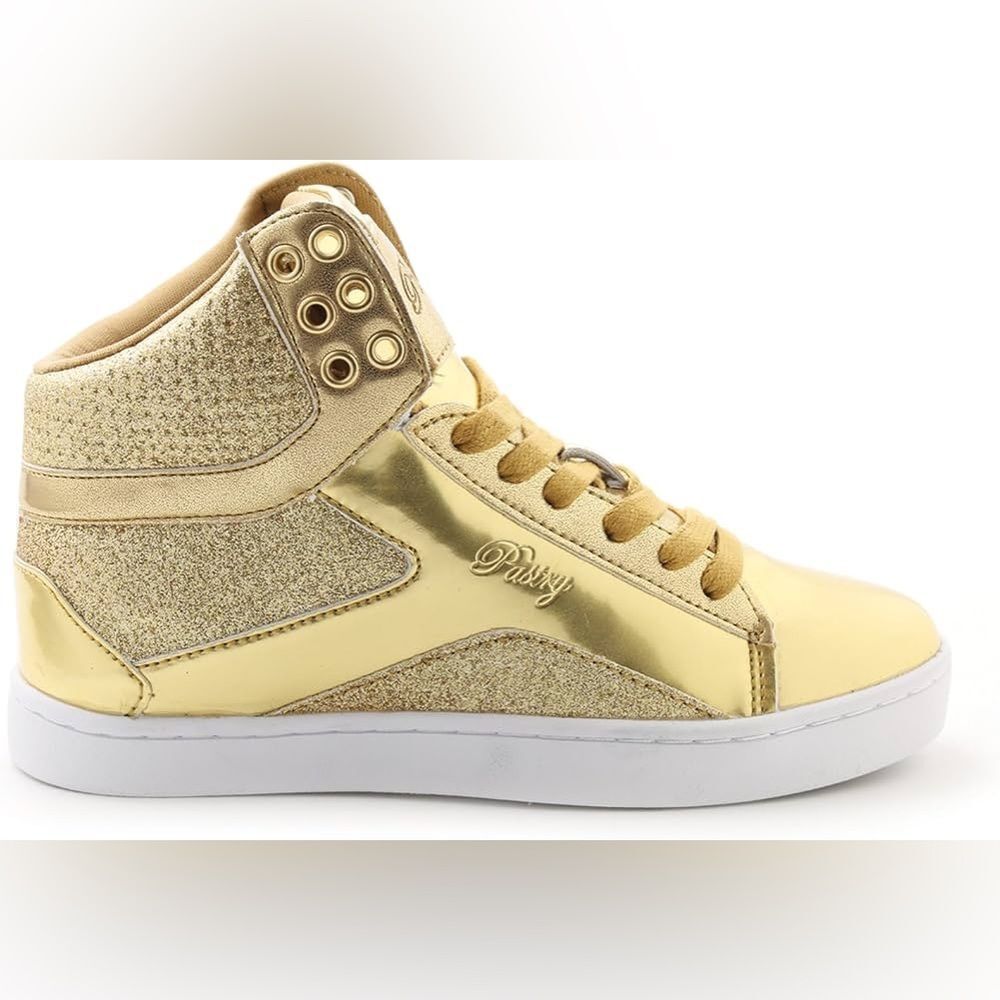 Pastry Pop Tart Glitter High-Top Sneaker & Dance Shoe size5.5 nwt in box